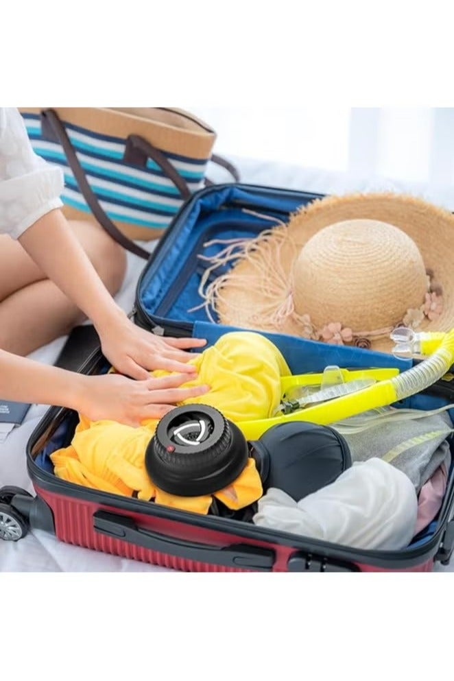 ناشر الشعر العالمي قابل للتكيف مع مجففات النفخ مع 1.4 بوصة إلى 1.96 بوصة ، للشعر المجعد أو المتموج ، تصميم طي قابلة للطي قابلة للطي-أسود-أسود - Image 5