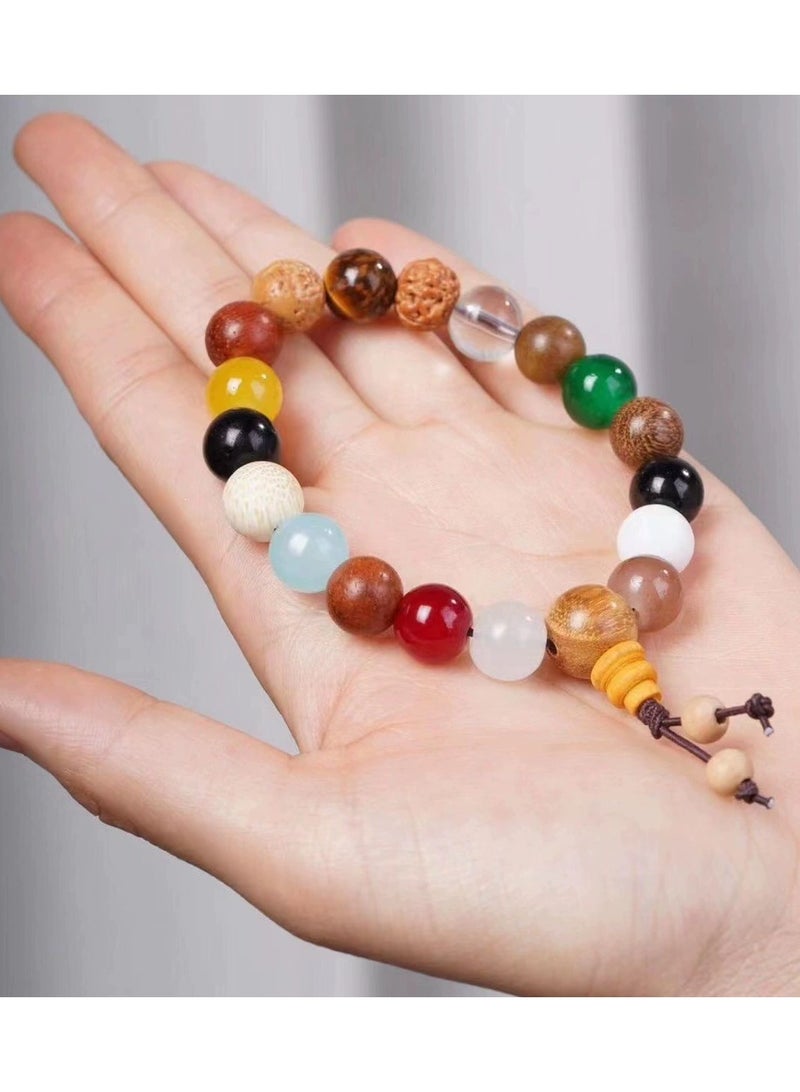 Goolsky Colorful Beaded Bracelet – Rainbow Candy Style Charm Bracelet for Girls & Women, Aesthetic Y2K Jewelry  - Image 1