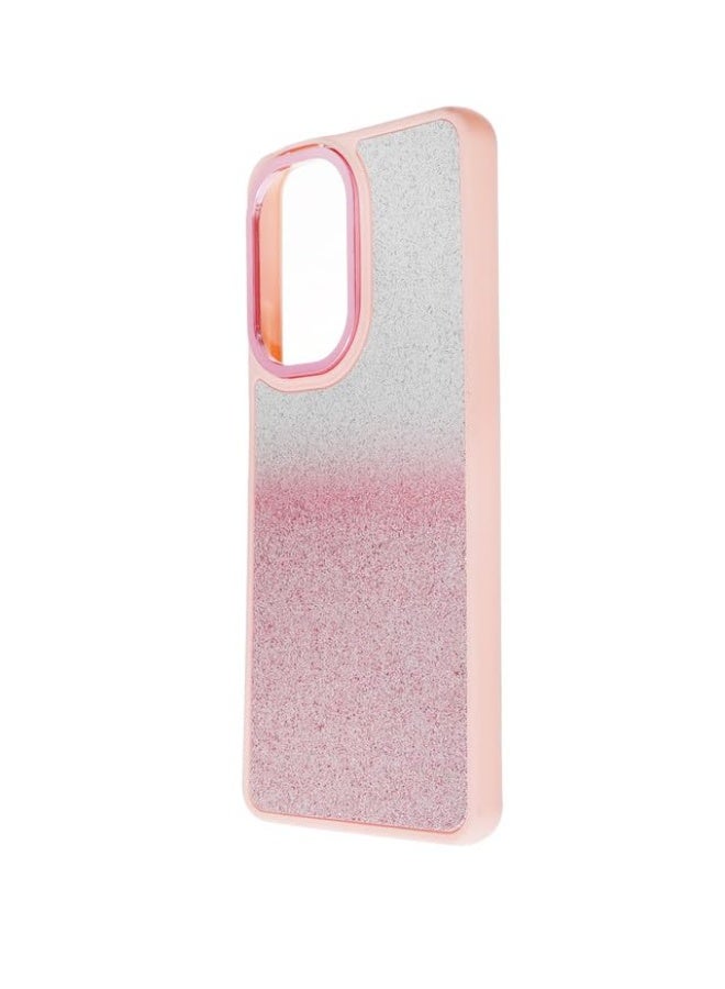 Glitter Plastic Back Cover For Realme C55, Multi Color - Image 3