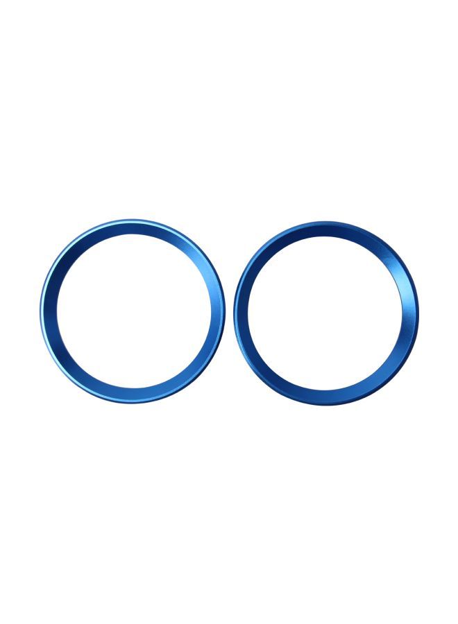 NIBEMINENT Pack Of 2 Hood Emblem Ring Sticker For BMW 5 Series - Image 1