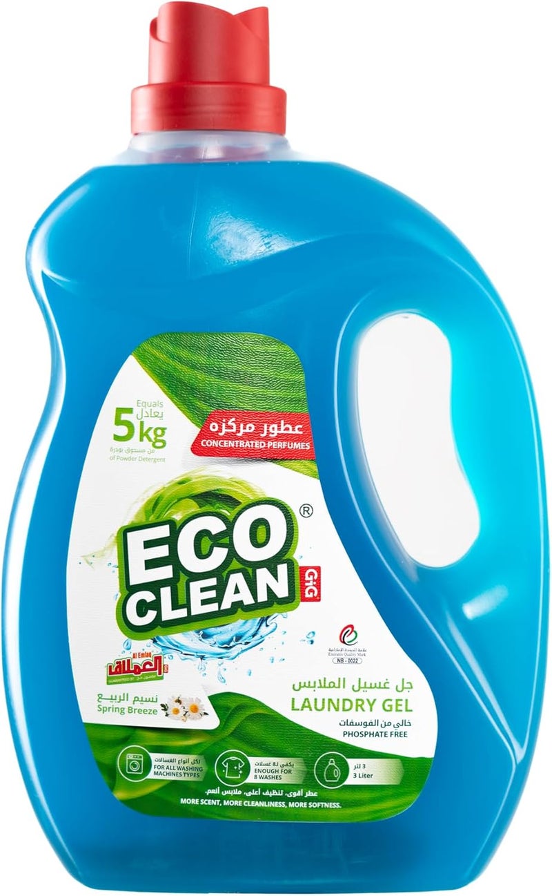 Eco Clean جل غسيل إيكو كلين - نسيم الربيع - Image 1