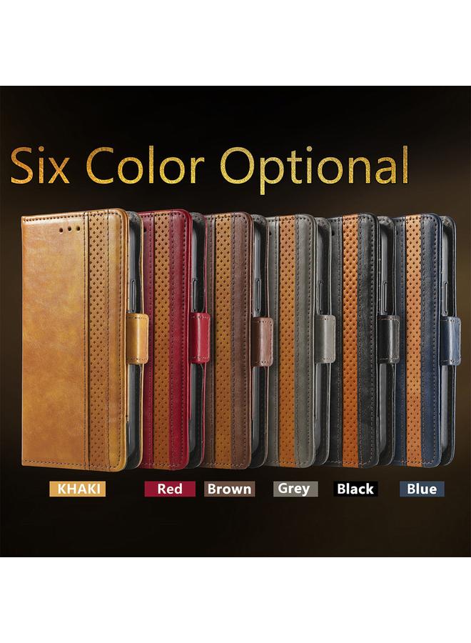 اس-توب جراب هاتف ذكي لهاتف Honor 200 من الجلد مع مشبك مغناطيسي مزدوج من Neo Splicing - Image 5