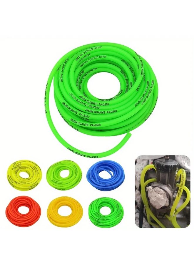 39.37 Inch Motorcycle Fuel Filter Red Dirt Hose Line Petrol Pipe Gas Oil Tube Cafe Racer Universal - Image 1