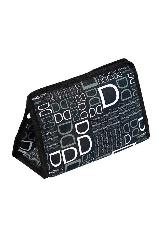 Pentbuns Pentbuns Set of 2 Multipurpose Transparent Travel Pouch Makeup Toiletry Kit Bag (with 2 Pockets Black D) - Image 2