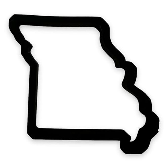 Bundle of Fun Missouri State Cookie Cutter with Easy to Push Design (3.5 inch) - Image 1