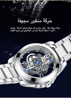 KIMSDUN Men's watch transparent hollow double-sided waterproof quartz watch for men  - Image 5