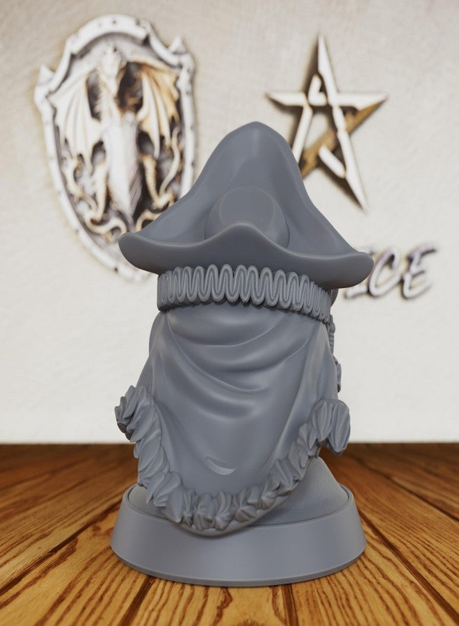 AUSPDICE Amphibious Swashbuckler for RPG Adventures - 28mm Unpainted Fantasy Pirate Captain Miniature - Frog Model Billy Quacks for DND & Tabletop Games-AS193 - Image 4