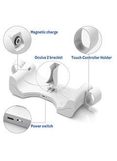 Charging Station For Oculus Quest 2 Usb Charging Dock Stand For Vr Headset High-Speed Charging Station Stand With Breathing Light For Quest 2 Handle Storage Dock - pzsku/ZAF7046785CFB64F15104Z/45/_/1681656649/0027eb08-84c3-48f1-bb19-8119b0ee069f