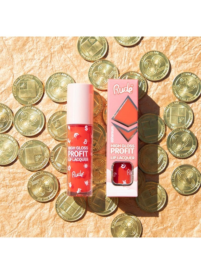 روود مستحضرات التجميل ملمع الشفاه عالي اللمعان الربحي Ethereum Lip Gloss للنساء 0.141 أونصة - Image 3