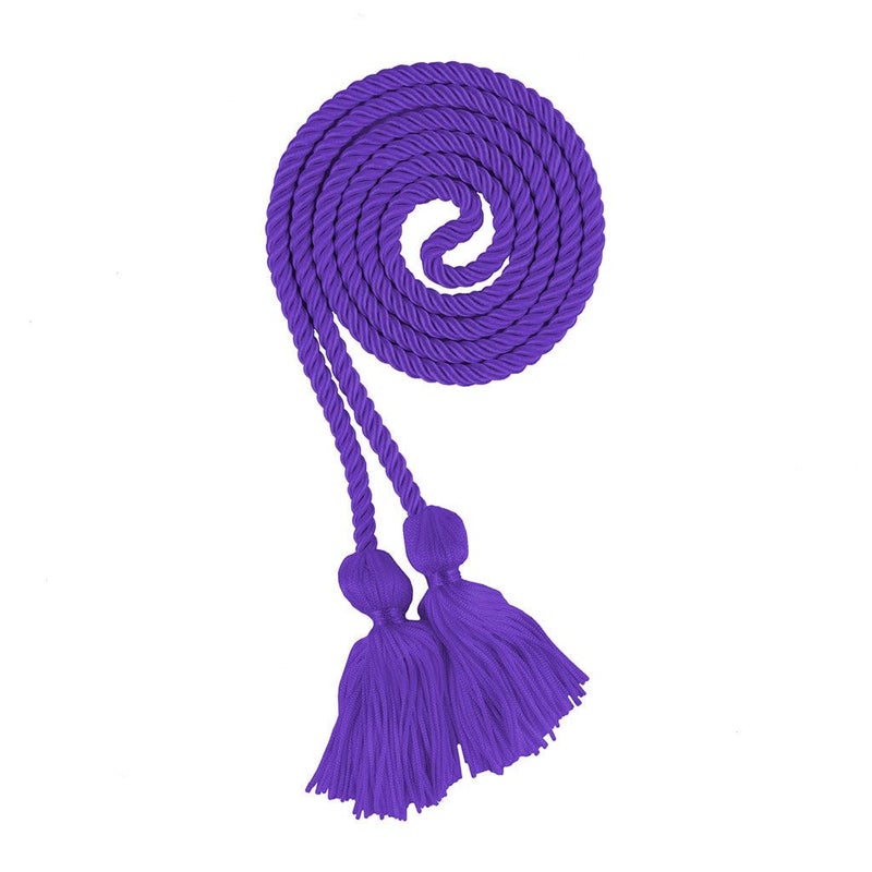 Class Act Graduation Single Honor Cord 60 inch Length Purple