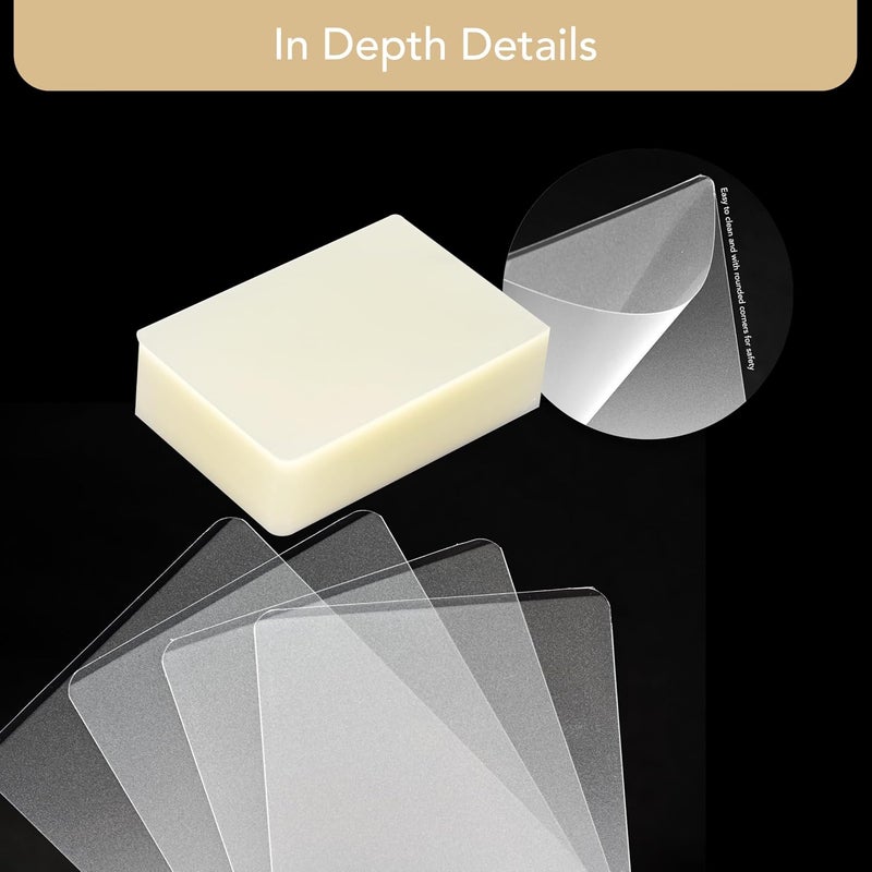 FIS Laminating Film, 60x90mm, 125 Micron Thickness, 100 Sheets Pack - Image 3