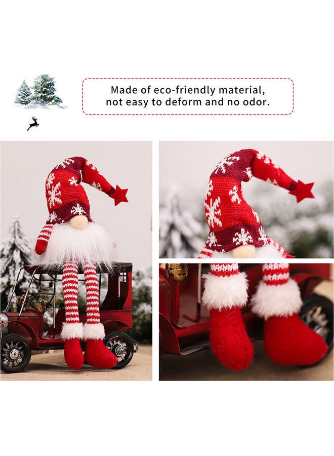 NIBEMINENT Decoration Plush Doll With LED Light Grey 23.00*6.00*6.50cm - Image 2