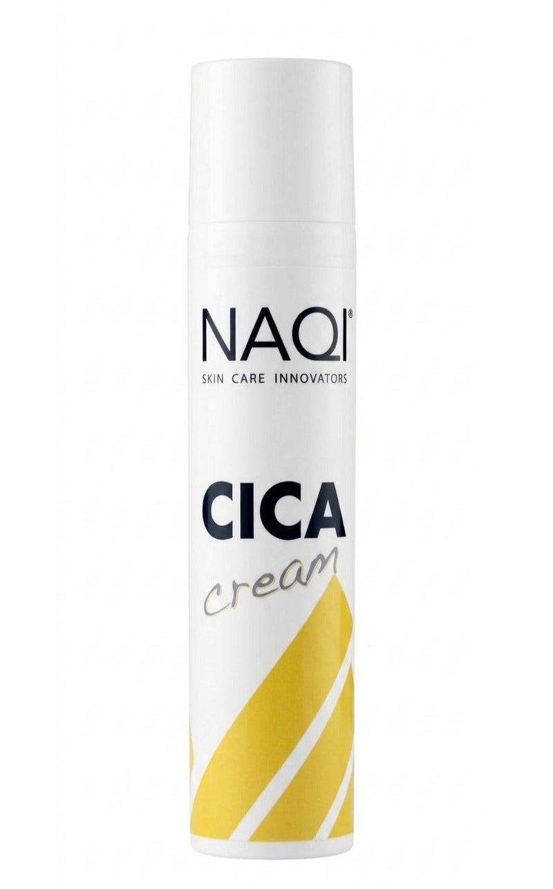 NAQI Cica Cream 100ml - Advanced Skin Regeneration & Scar Repair Treatment - Rebuilds Skin Barrier, Reduces Itching & Hydrates - Dermatologically Tested Intensive Recovery Formula, Post-Procedure & Burn Recovery Ointment - Soothing Moisturizer for Irritated Skin - Non-Greasy, Fast Absorbing Barrier Cream - Image 1