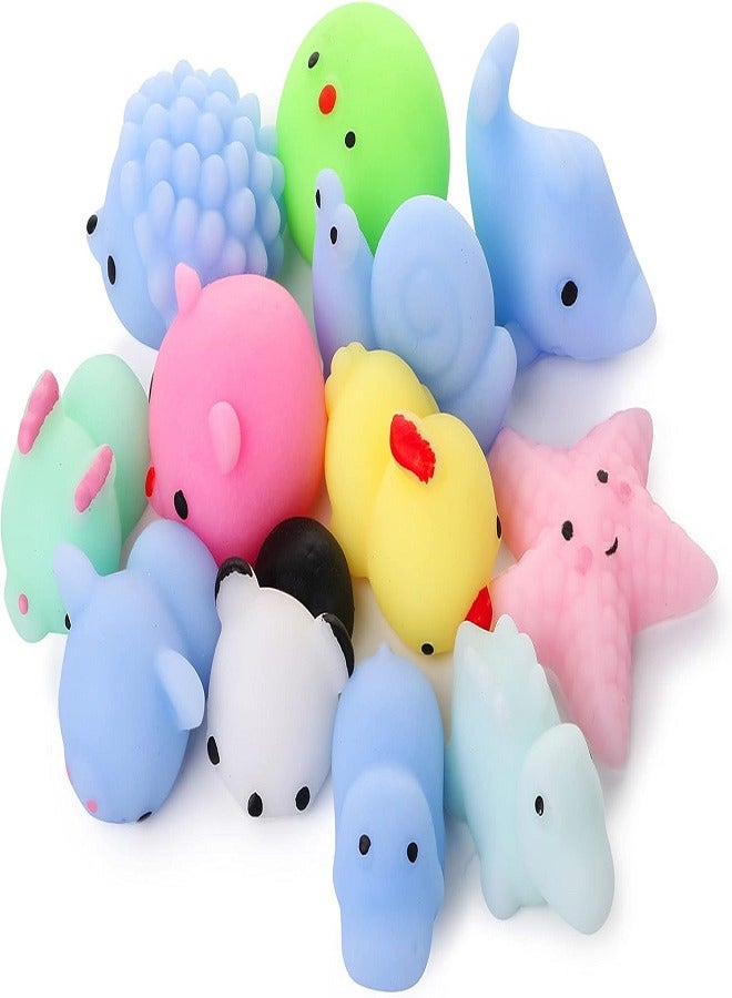 12 Pack Squishy for Kids, Squishy Toy, Squishy Pack Squishy Animals Stress Relief Toy Mini Squishes Small Toys for Kids - Image 1
