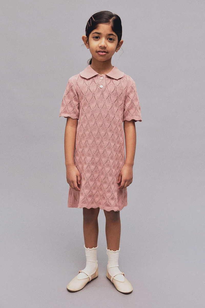 اتش اند ام Pointelle-knit dress