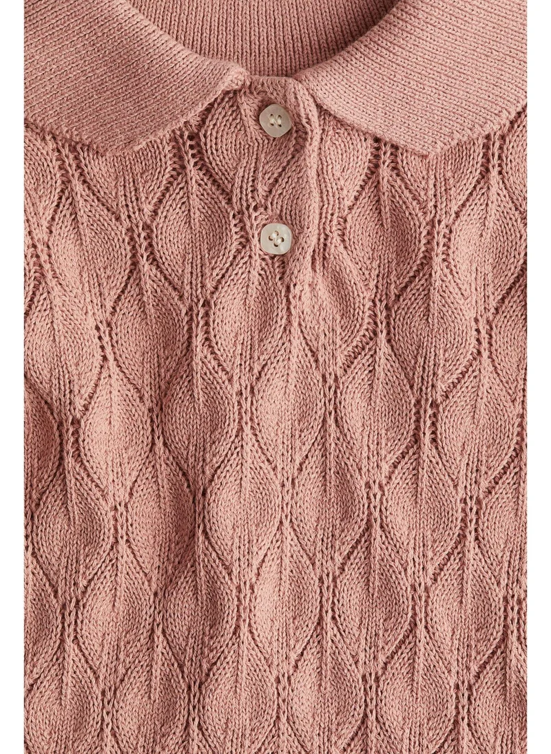 H&M Pointelle-knit dress