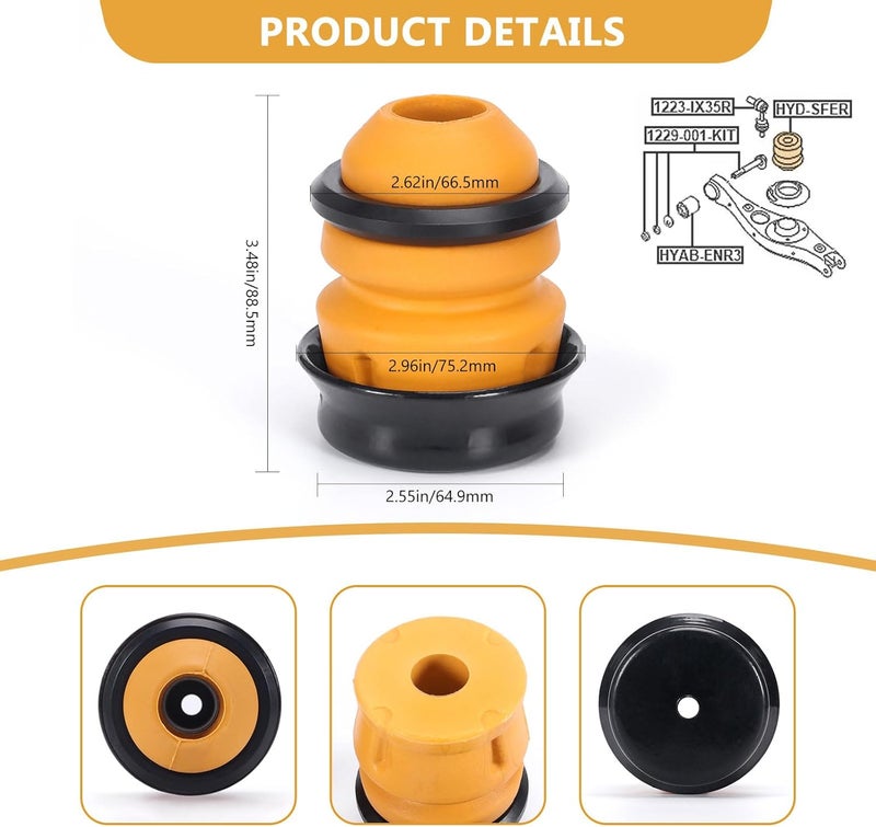 Creative.C Rear Bump Stop Bushing for Hyundai - Image 4