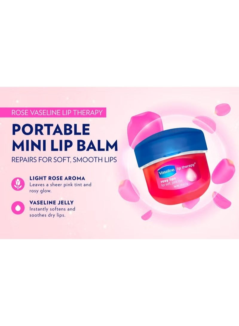 فازلين للعناية بالشفاه - شفاه وردية - 7 جم - Image 3