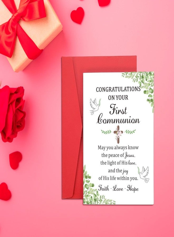 Fleure Esme First Communion Gifts for Girls Boys Kids 2026 First Communin Card for Her Him 1st Communion Gifts for Christian Religious Bible Verse Gift for Women Men Baptism Catholic Confirmation Gift for Teen - Image 5