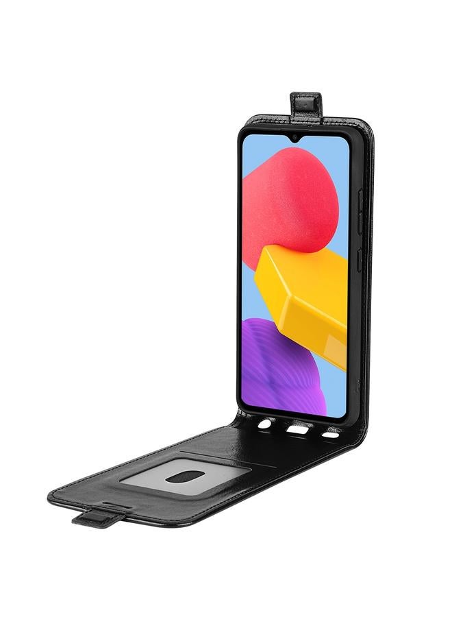 S-TOP Case For Samsung Galaxy M13 4G R64 Texture Single Vertical Flip Leather Phone Case - Image 4