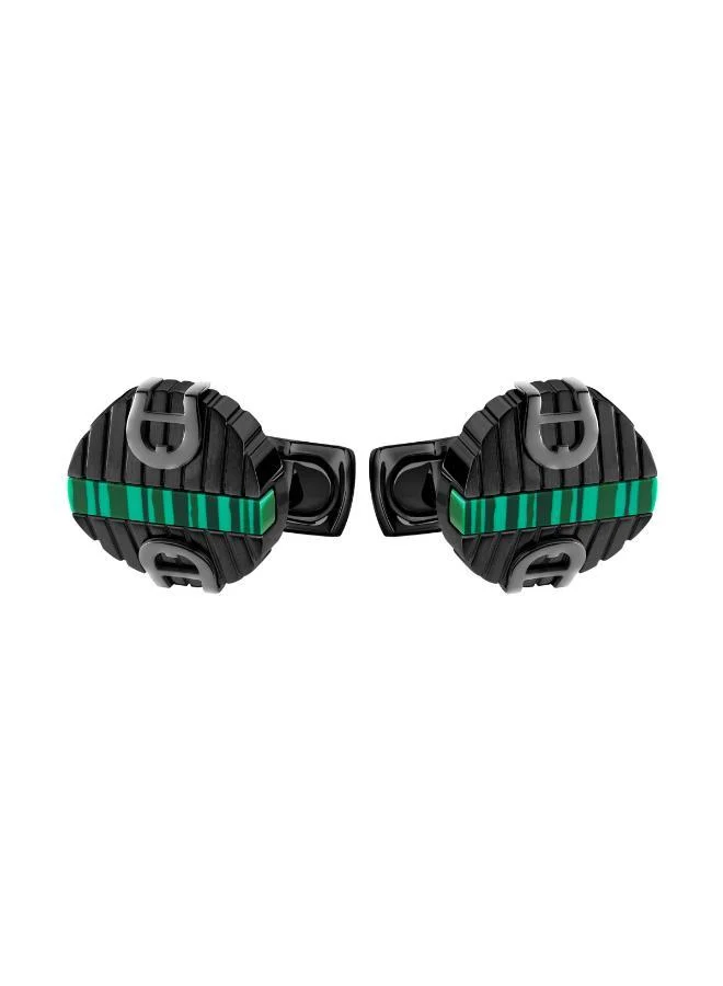 AIGNER Malachite   Cufflinks