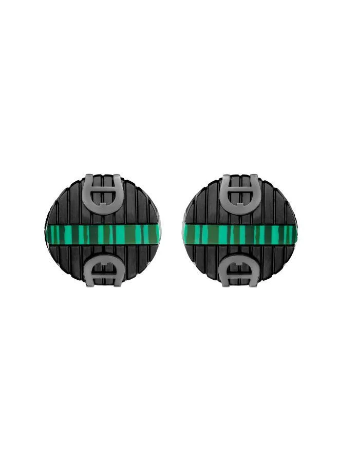 AIGNER Malachite   Cufflinks