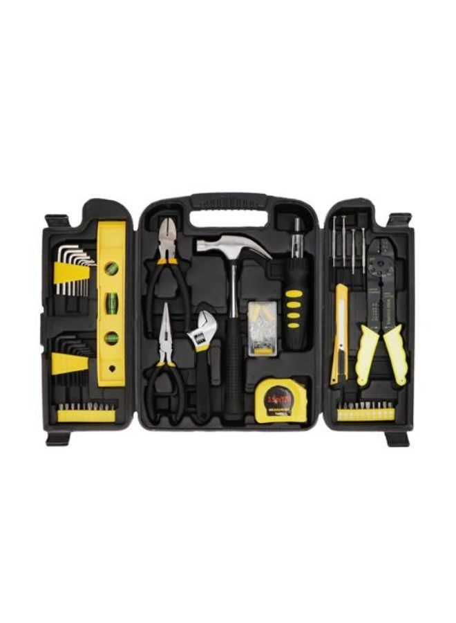 إبسلون طقم ادوات يدوية من ابسيلون 89 قطعة- ET1044 أدوات عالية الجودة مقاومة للصدأ والمتانة وقبضة مريحة وصندوق تخزين - Image 1