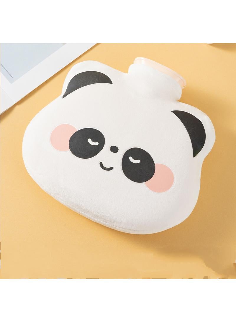 Generic Lovely Animals Warm Water Bag Mini Portable Hot Hand Bag Waterflooding PVC Bag 1300ml  - Image 1
