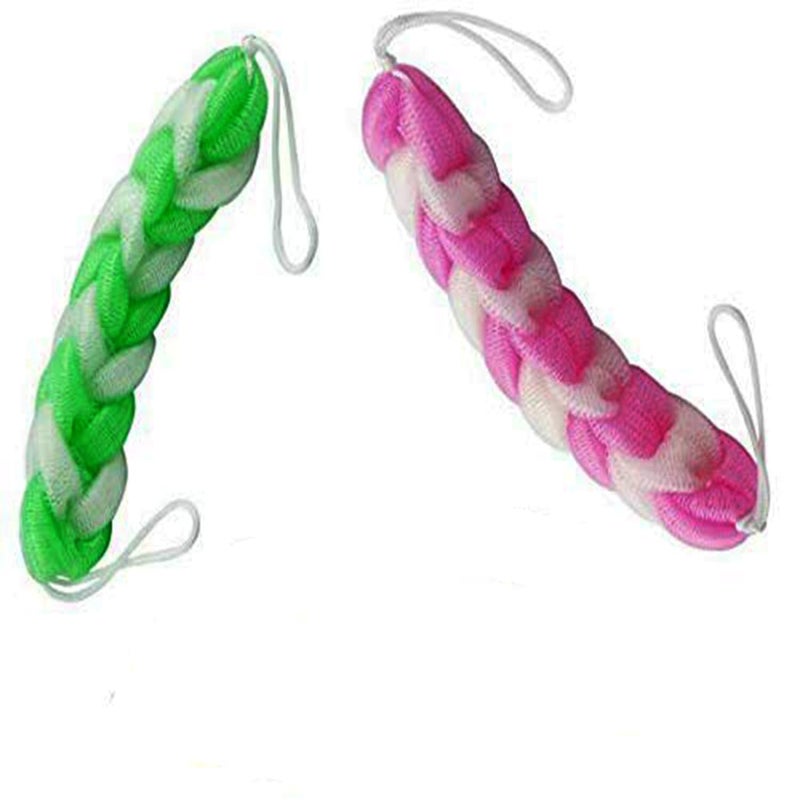 Bath Sponge Stylish Loofah Back Scrubber Shower (set of 2 ) - Image 1
