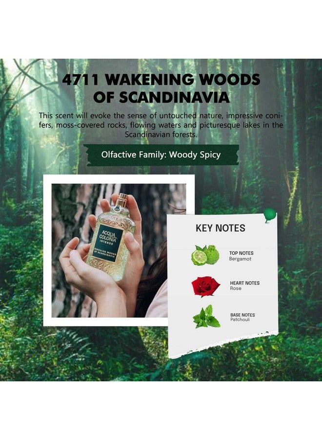 4711 إشت كولنيش فاسر 4711 أكوا كولونيا واكنينج وودز أوف سكاندينافيا أو دو كولونيا - 170 مل (للرجال والنساء) - Image 4