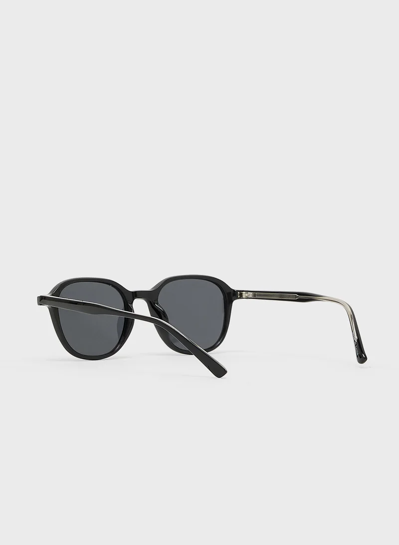 Seventy Five Polarized Lens Square Sunglasses