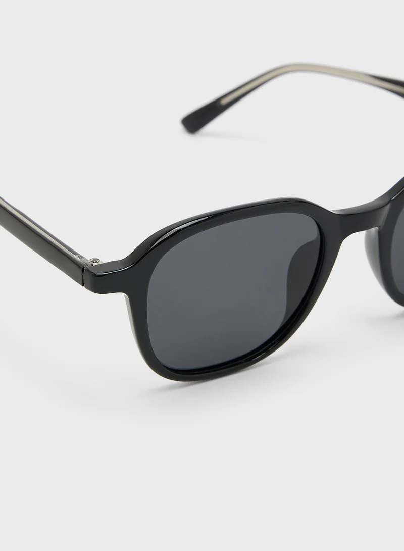 Seventy Five Polarized Lens Square Sunglasses