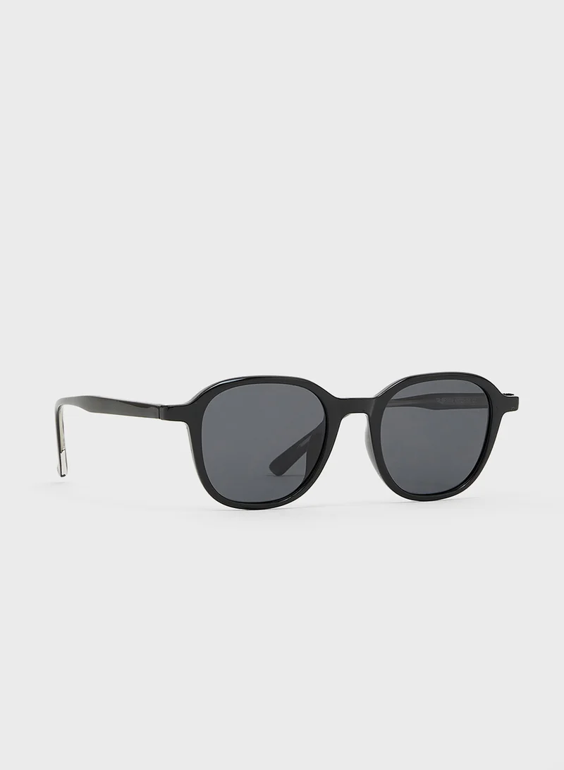 Seventy Five Polarized Lens Square Sunglasses