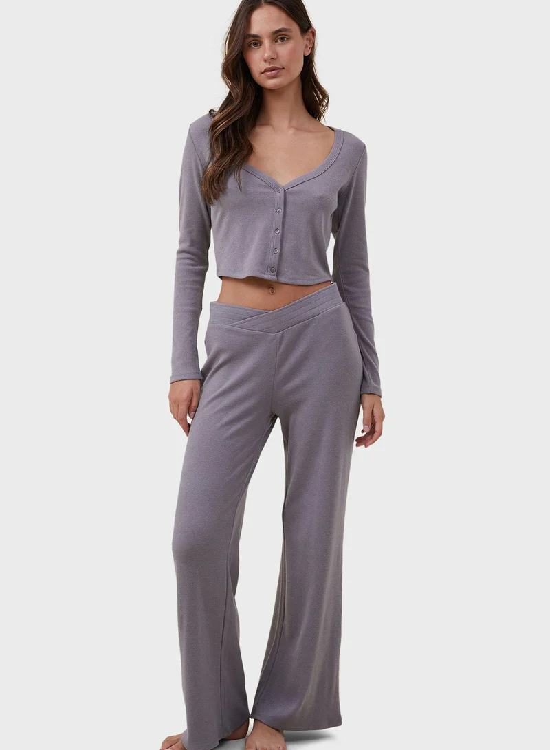 Cotton On Body V Front Sleep Pants