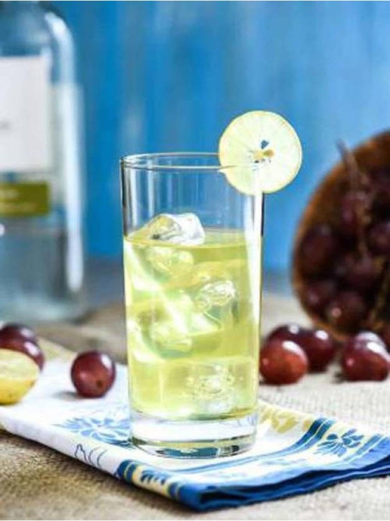 Somil Clear Elegance Timeless Glass Designs for Every Occasion 300 ml Capacity Pack of 2 Size 14 X 6 X 6 Cm - Image 2