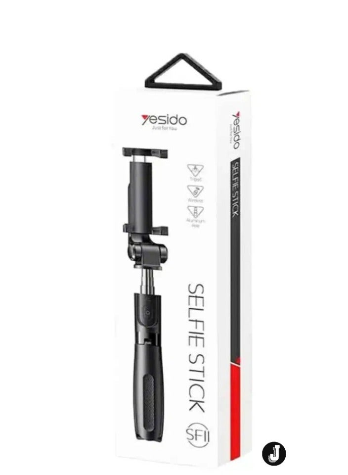 JAJEEK Foldable Selfie Stick Tripod with Wireless Bluetooth Remote – Compact, Extendable Stand for Perfect Selfies, Vlogging, and Photography  - Image 4