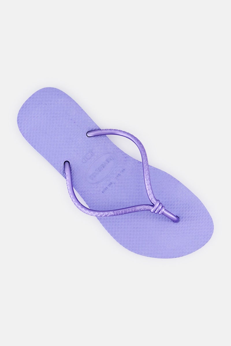 Havaianas Women Style 2 H Tube Slip On Slippers, Lavender - Image 4