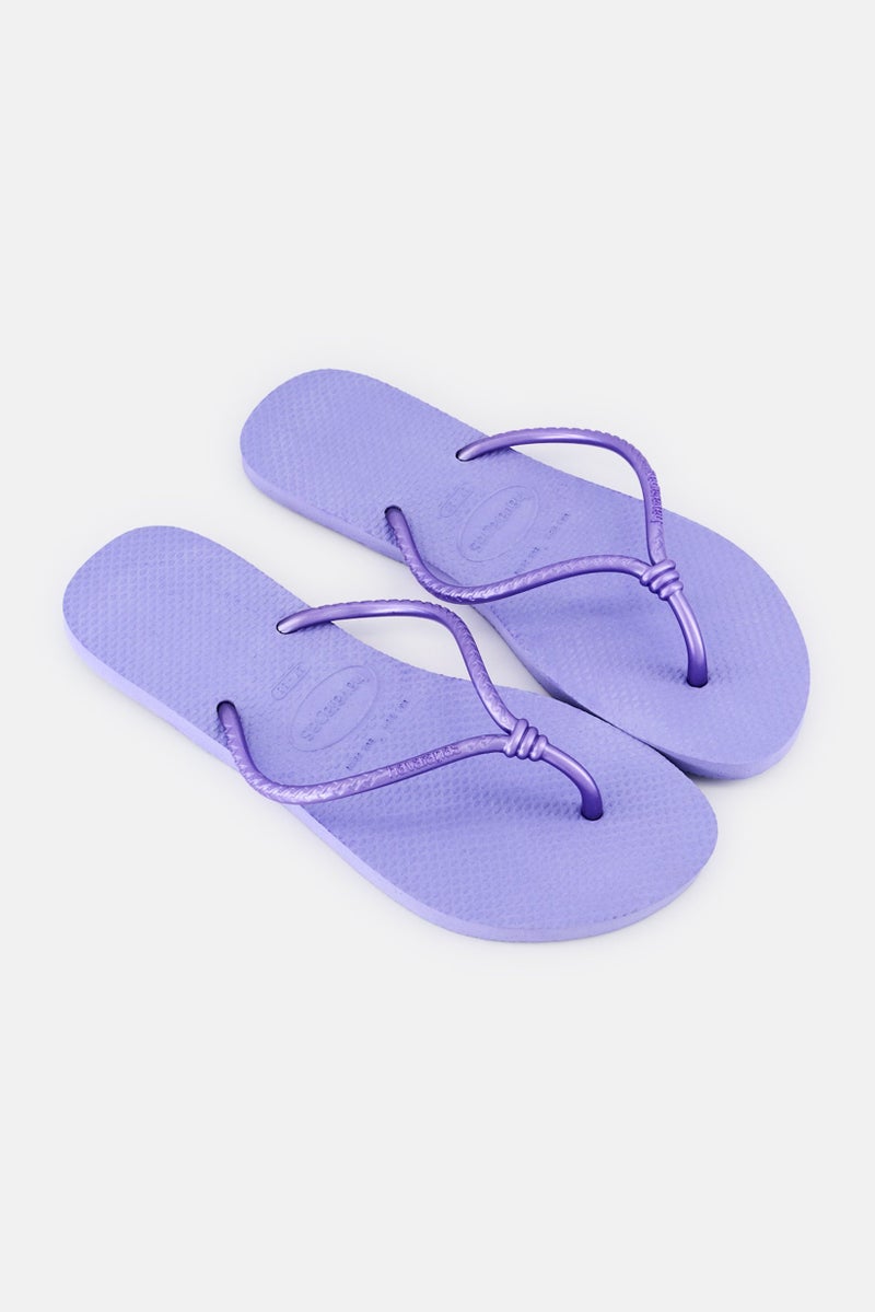 Havaianas Women Style 2 H Tube Slip On Slippers, Lavender - Image 2