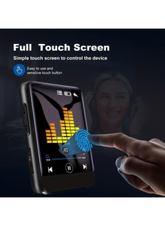 General 64GB High Resolution Touch Screen MP3 Music Player with Bluetooth 5.0, Portable Hi-Fi Lossless Sound Quality Walkman with HD Speakers, FM Radio, Audio Recorder, Video Playback, E-Book Reader  - Image 4