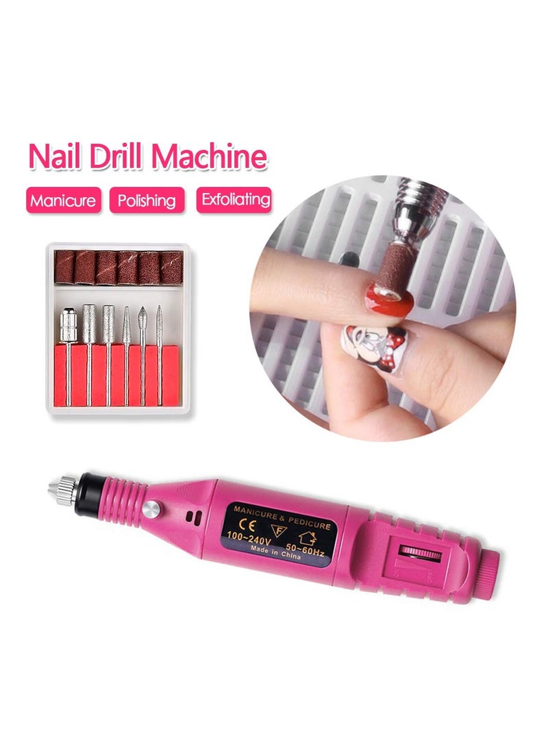 Cool Baby - COOLBABY Gel Nail Polish Set with UV Lamp 54W Nail Art Lamp 10 Colors Neutral Pink Glitter Gel Nail Polish Set Polisher Nail Art Tools - Image 1