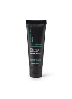 Urban Skin Rx Men’S Daily Even Tone Soothing Moisturizer | Lightweight Moisturizer For Men Hydrates Rough Dry Skin. Formulated With Hyaluronic Acid Aloe Niacinamide And Provitamin B5 | 1.7 Fl Oz  - Image 1