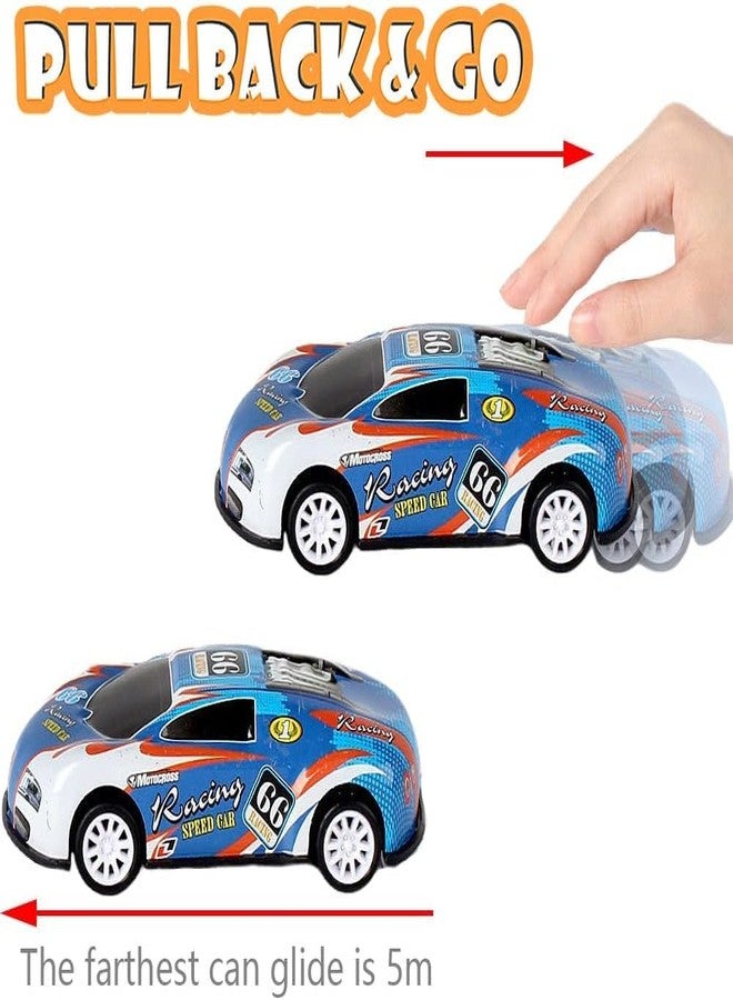 Amitasha 12 Unbreakable Racing Die-Cast Cars for Kids Pull Back Vehicles Metal Alloy Pull Back Car Toys for Boys Age 3 Years Birthday Gift (12 Metal Cars )(assorted) - Image 4