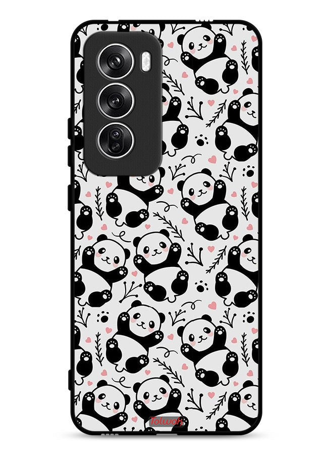 Tolwak Oppo Reno12 5G Protective Case Cover Pattern Of Panda - Image 1