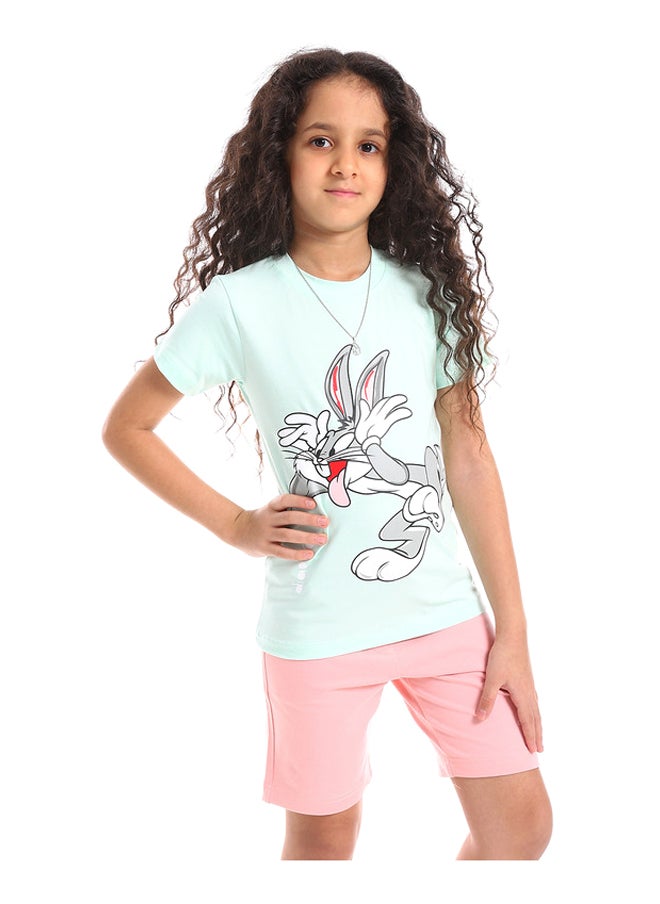 DIADORA - Girls Cotton Printed T-Shirt - Image 1