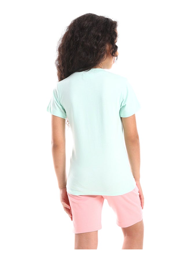 DIADORA - Girls Cotton Printed T-Shirt - Image 1