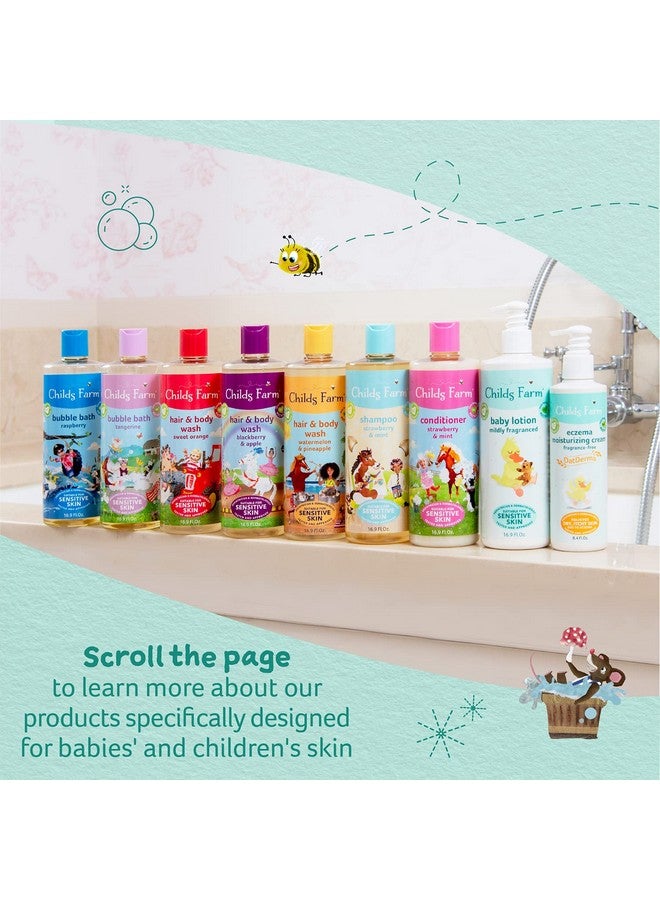 Childs Farm لوسيون للأطفال للبشرة الحساسة مرطب للبشرة الجافة 16.9 أونصة برائحة خفيفة نباتي خالي من القسوة - Image 5