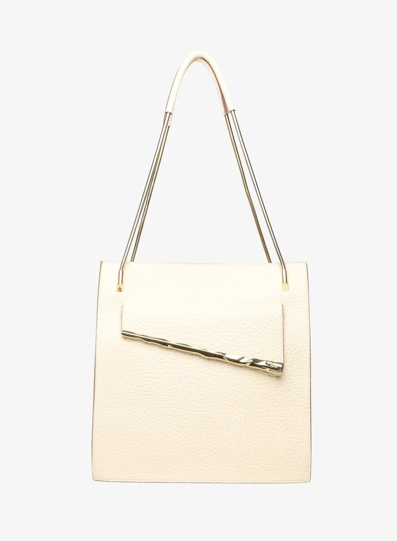 Bjuliett Off White Women's Hand Bag