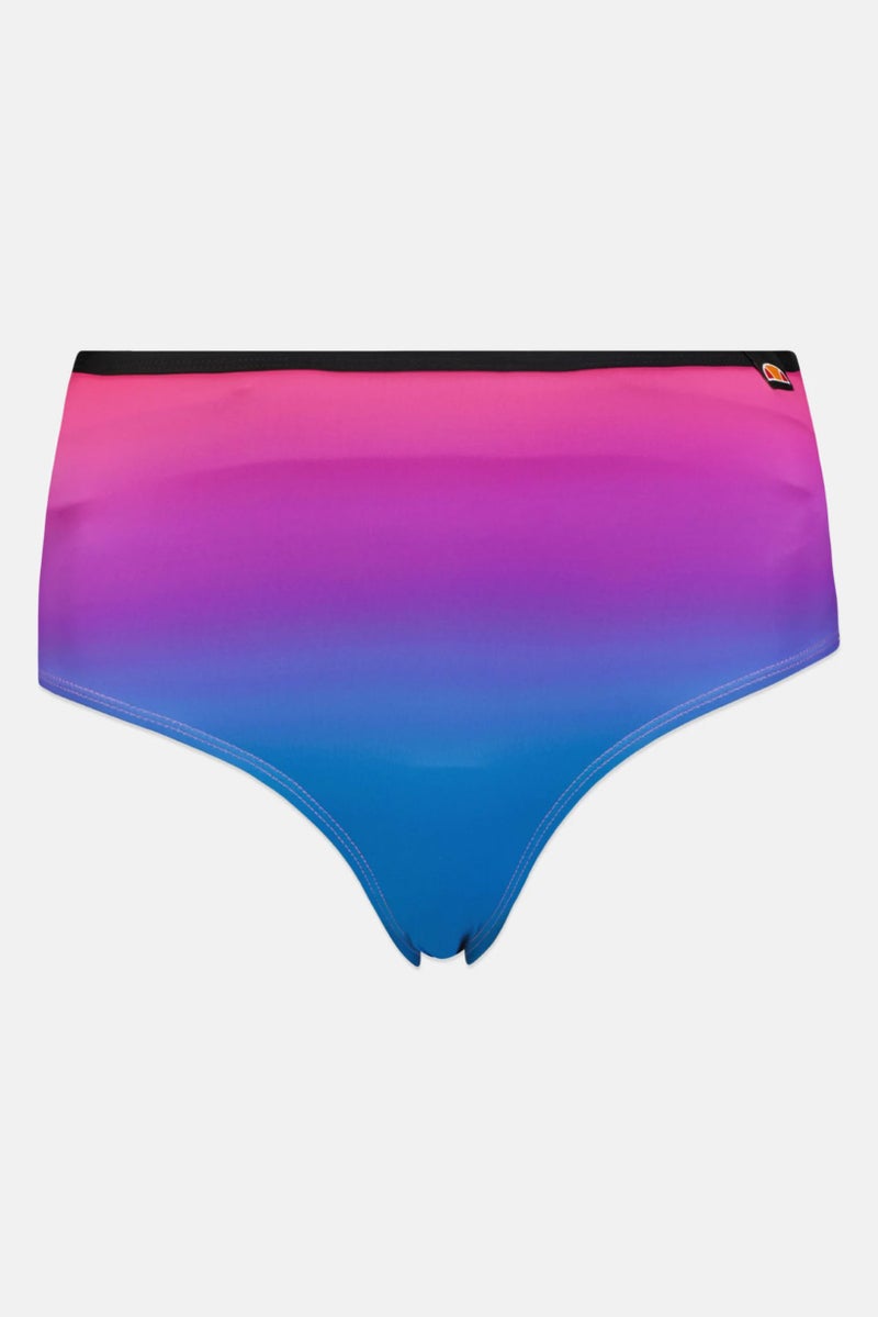 Ellesse Women Ombre Pull On Bikini Bottom, Multicolor - Image 3