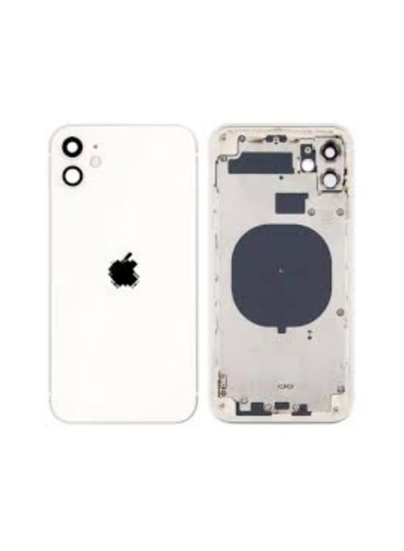 Replacement Mid-Frame housing Cover for iphone 11 white