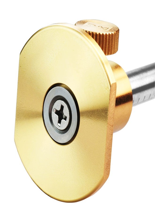 MKC Wheel Marking Gauge Kit with 2 Extra Cutter Wheels and Screws, Small Anti Roll Brass Head, Metric Micro Adjuster Ruler, Woodworking Tools Scriber for Woodworking - Image 4